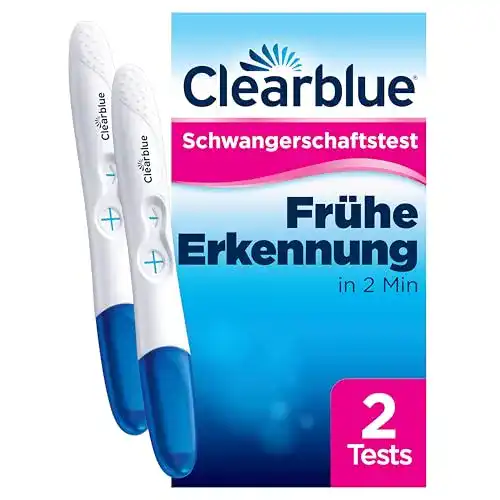 Schwangerschaftstest Clearblue Frühe Erkennung, 2 Tests