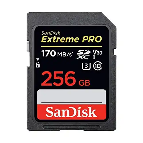 SDXC (256GB) SanDisk Extreme Pro SDXC UHS-I, V30, U3