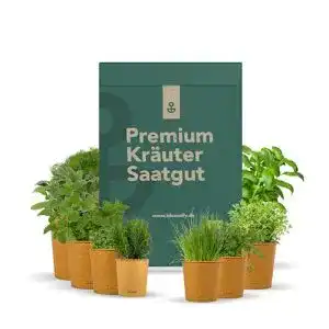 Kräuter-Samen Bloomify ® Premium Kräuter Samen Set, 16 Sorten