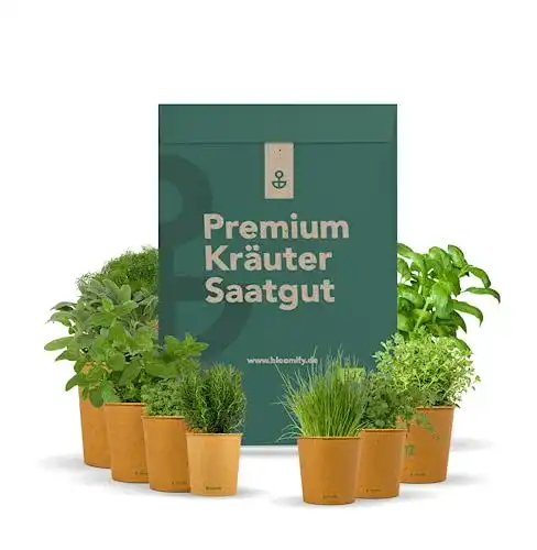 Kräuter-Samen Bloomify ® Premium Kräuter Samen Set, 16 Sorten