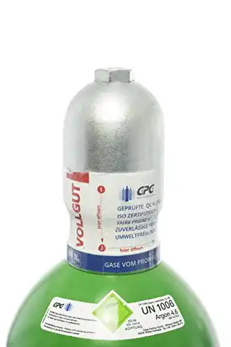 Argon-Gasflasche Gase Partner Argon 4.6 20 Liter, WIG,MIG