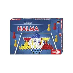 Halma-Spiel Noris 606101266 606101266-Deluxe mit Holzpöppeln