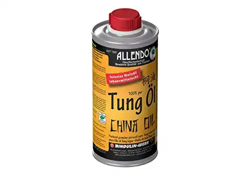 Tungöl POWERHAUS24 Allendo® 100% pures Tung Öl, 250ml
