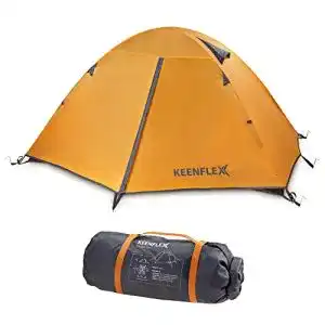 Trekkingzelt KeenFlex 2 Personen Camping Zelt Doppelwandig