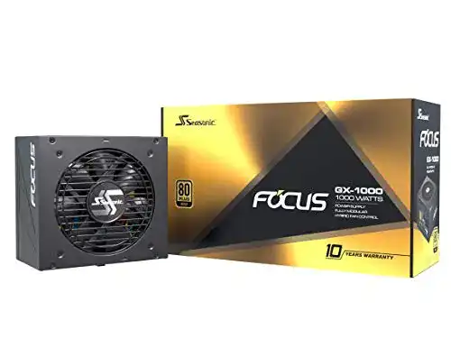 Die beste 1000W-Netzteil Seasonic Focus GX-1000/1000 Watt 2026 Test Bestseller 1000W-Netzteil Seasonic Focus GX-1000/1000 Watt