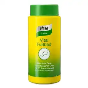Fußbadesalz Efasit CLASSIC Vital Fußbad, (3×400 g)