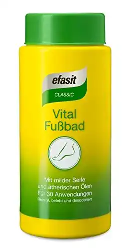 Die beste Fußbadesalz Efasit CLASSIC Vital Fußbad, (3x400 g) 2026 Test Bestseller Fußbadesalz Efasit CLASSIC Vital Fußbad, (3×400 g)