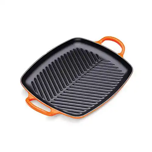 Le-Creuset-Grillpfanne LE CREUSET Signature flach, rechteckig
