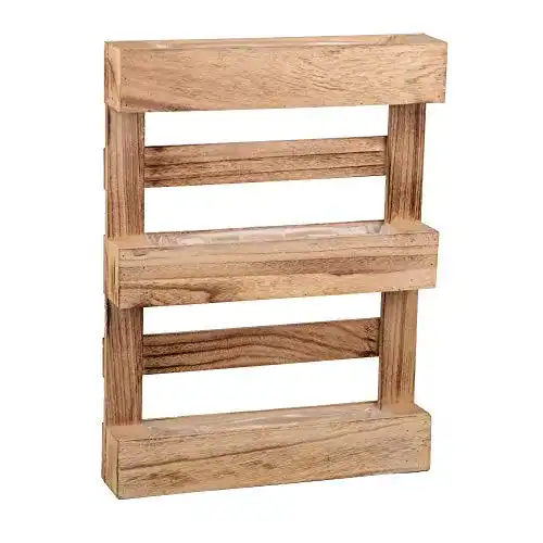 Holzpalette UNUS Deko Paletten Pflanzkasten, Blumenkasten Wanddeko