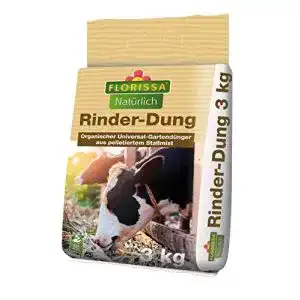 Rinderdung Florissa Natürlich 58511 Bio Rinder-Dung | pelletiert