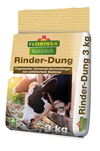 Rinderdung Florissa Natürlich 58511 Bio Rinder-Dung | pelletiert