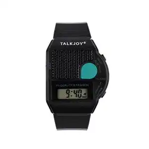 Sprechende Armbanduhr TalkJoy Sprachfunktion Uhrzeit Ansage