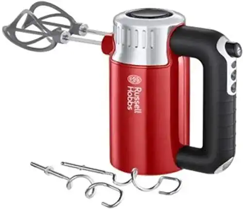 Handmixer 500 Watt Russell Hobbs Handmixer Retro Rot