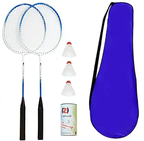 Federball-Set O&W Security Badminton Set Federballspiel