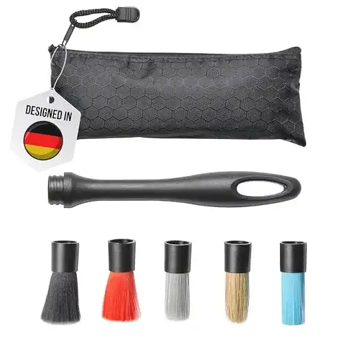 Felgenpinsel CARMODO ® 5in1 Wechselbares Detailing Pinsel Set
