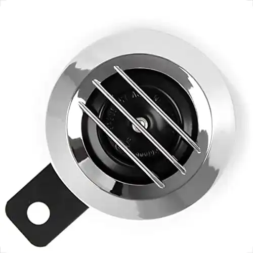 Motorrad-Hupe evermotor, wasserfestes Chrom, 12V, 105db