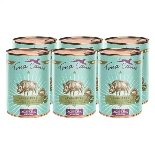 Terra-Canis-Nassfutter Terra Canis Wildschwein, Rote Bete 6x400g