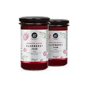 Himbeermarmelade Happy Belly Select, 310 g, 2 Stück