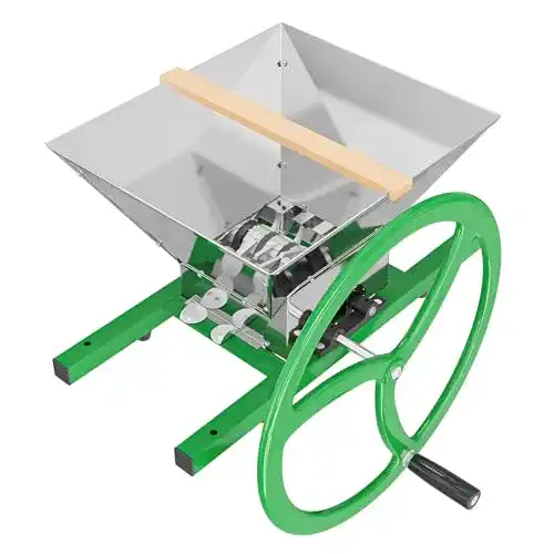 Obstmühle Wiltec Obstmuser Obsthäcksler mit Handkurbel 7 l