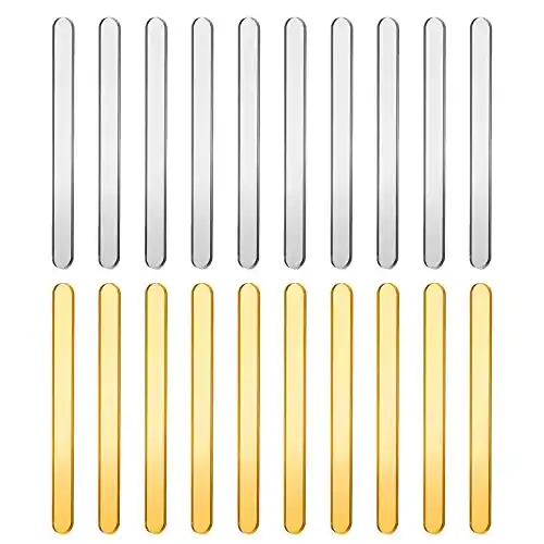 Eisstiele Helweet Wiederverwendbare Acryl-Cakesicle-Sticks