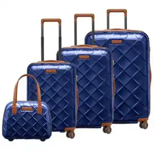Kofferset 4-teilig Stratic Leather & More Koffer-Set 4-teilig