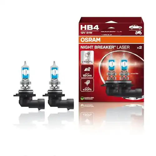 HB4-Lampe OSRAM NIGHT BREAKER LASER HB4