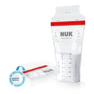 Muttermilchbeutel NUK, platzsparend & sofort verwendbar, 25 St.