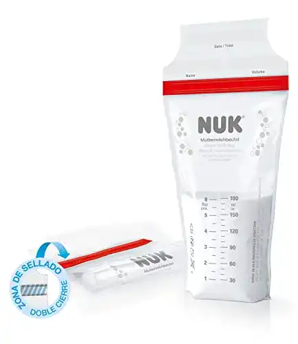 Muttermilchbeutel NUK, platzsparend & sofort verwendbar, 25 St.