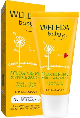 Babypflegeprodukte WELEDA Bio Baby Calendula Pflegecreme