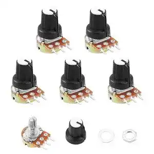 Potentiometer HSEAMALL Linear Taper Rotary Volume B Typ Pot
