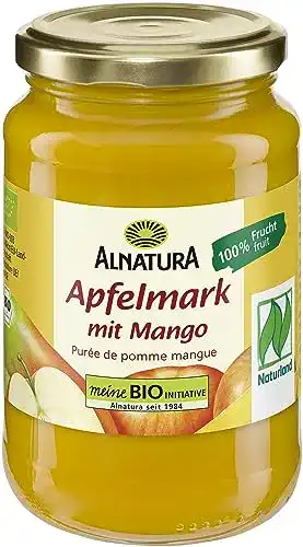 Apfelmus Alnatura Bio Apfelmark mit Mango, vegan, 6 x 360 g