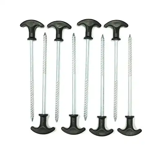Schraubheringe outdoorer Twister, Schraubhering, 17 cm