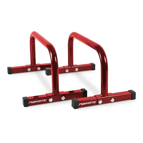 Liegestützgriffe MSPORTS Low Fitness Parallettes Minibarren
