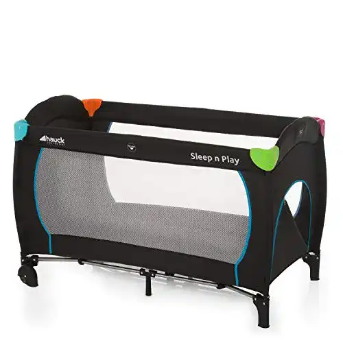 Reisebett Hauck Sleep N Play Go Plus, 120 x 60 cm, Leicht, Faltbar