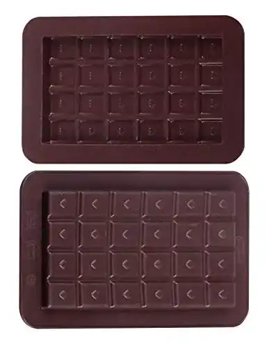 Schokoladenform Dr. Oetker 1293 Silikon- Süße Tafeln 2er Set