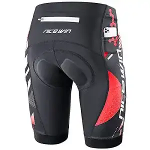 Fahrradhose NICEWIN Radlerhose Herren mit Sitzpolster 4D