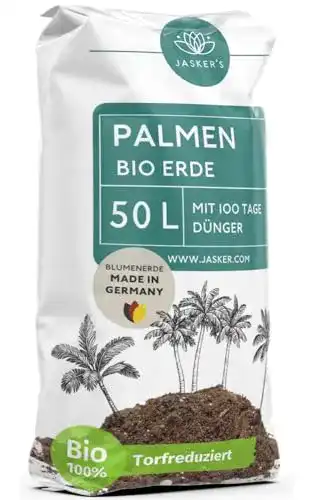 Palmenerde Jasker’s JASKERS® Mit Dünger 50 L | Luftig Locker