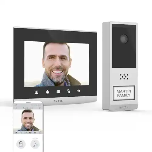 Extel-Türsprechanlage EXTEL 720321 Videotelefon kabellos, lang