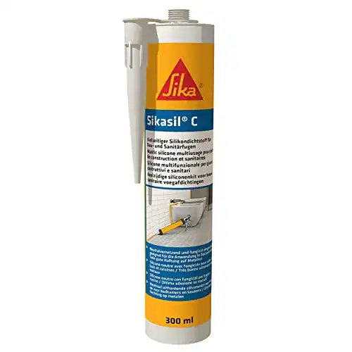 Die beste Sanitärsilikon Sika sil C Neutralvernetzender Silicondichtstoff 300ml 2026 Test Bestseller Sanitärsilikon Sika sil C Neutralvernetzender Silicondichtstoff 300ml