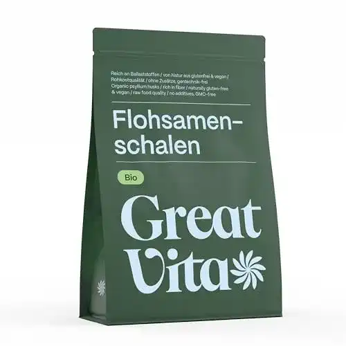 Flohsamen MeaVita Bio schalen, 99% rein, (1 x 500g)