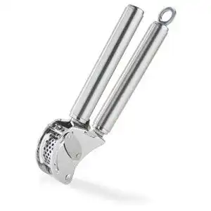 Knoblauchpresse Rösle RÖSLE mit Abstreifer, klappbares Sieb