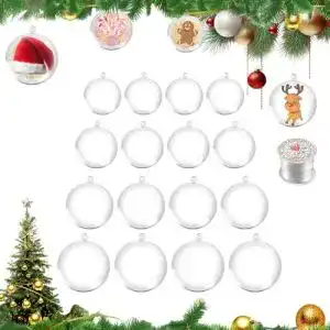 Plastikkugel zum Befüllen ZoneYan Acrylkugeln, 20PCS