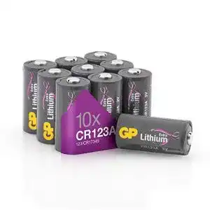 CR123A GP TONER GP Extra 3V Lithium Batterien 10 Stück