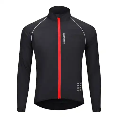 Fahrradjacke Herren WOSAWE Herren-Fahrradjacke, Radjacke