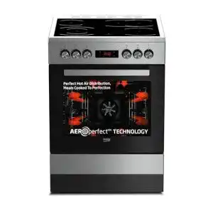 Standherd 60 cm Beko FSM67320GXS Kochfeld-Kombination