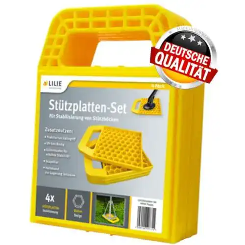 Wohnwagen-Stützplatten Hyprcamp Camco Stützplatten Set