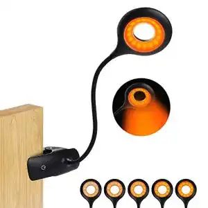 Leselampe flowlamp, 16 LED Klemmlampe, USB, Dimmbar