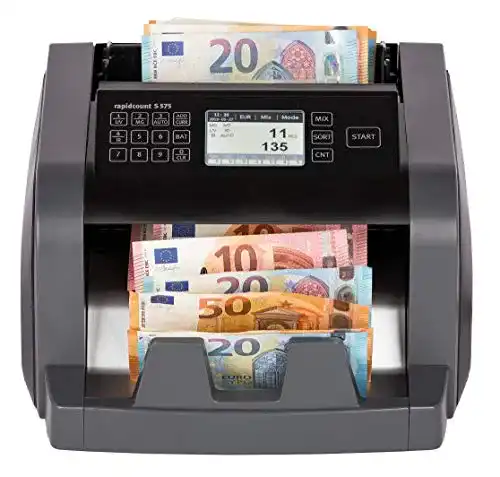 Banknotenzähler ratiotec 00946901 rapidcount S 575