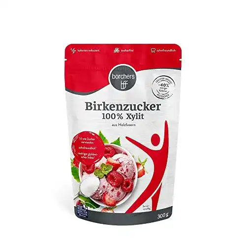 Die beste Xylit borchers Birkenzucker 100 %, Zuckeralternative, 300 g 2026 Test Bestseller Xylit borchers Birkenzucker 100 %, Zuckeralternative, 300 g