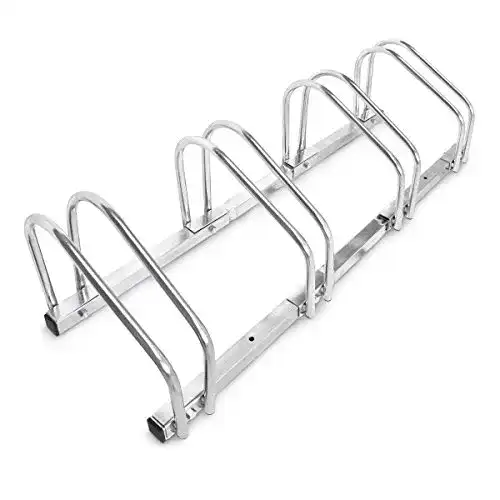 Fahrradständer (Boden) Relaxdays Fahrradständer, Für 4 Fahrräder